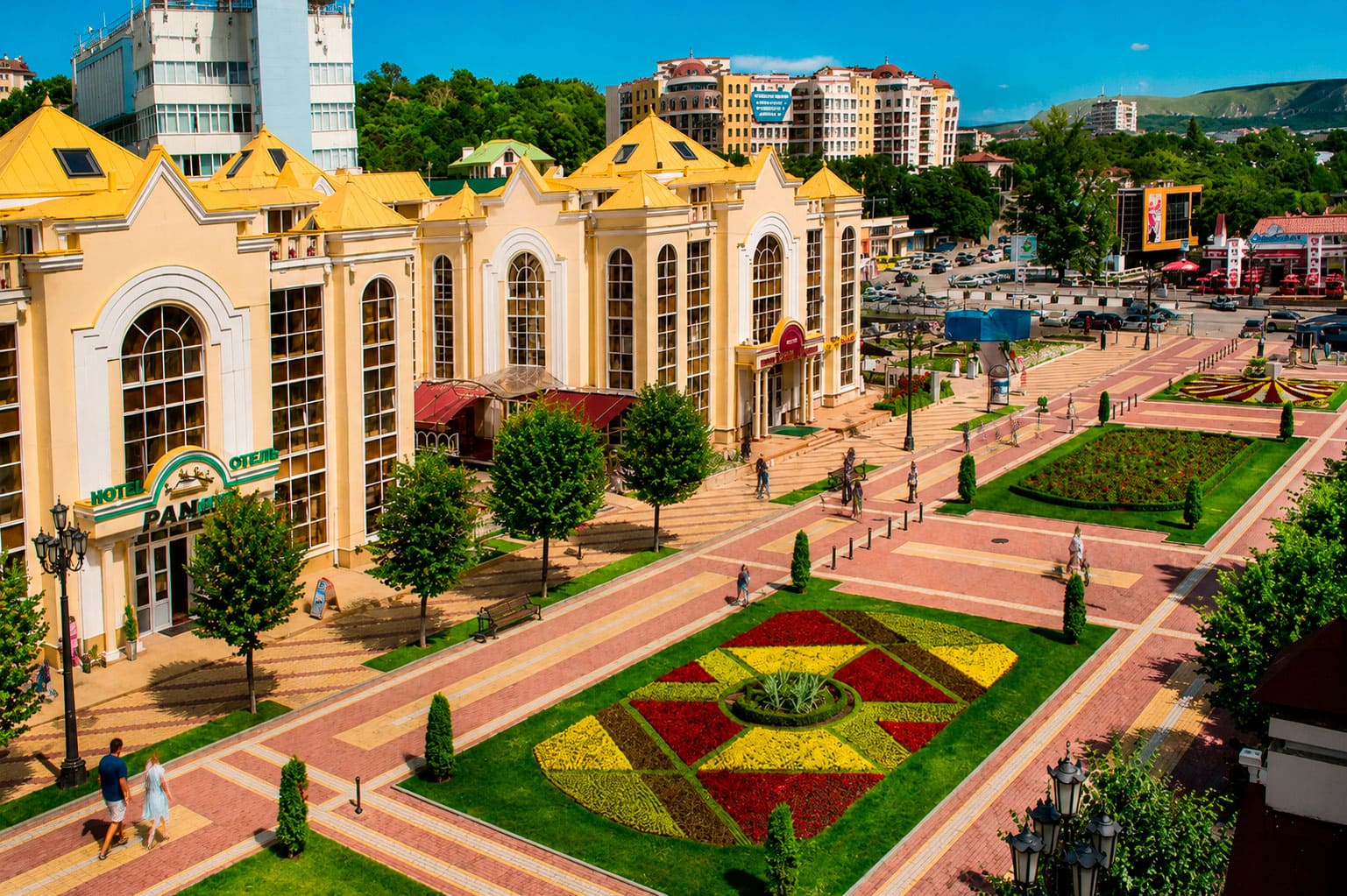 Курортный бульвар Кисловодска