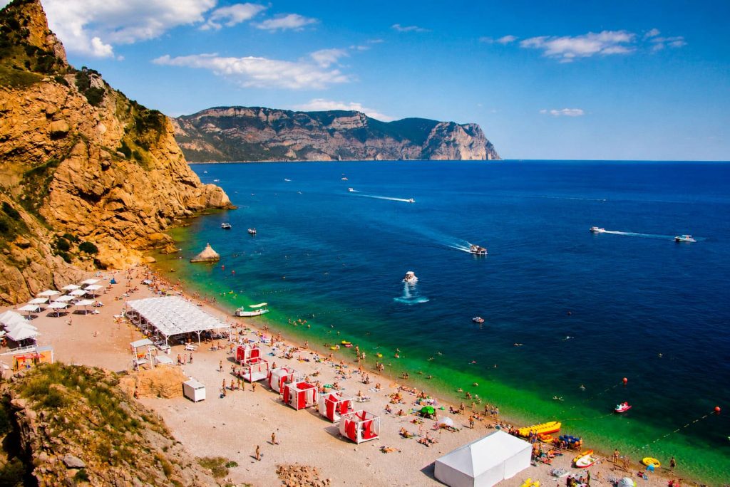 где лучшие пляжи в Крыму